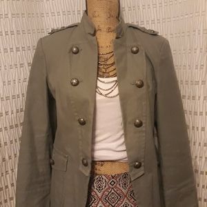 Army green blazer